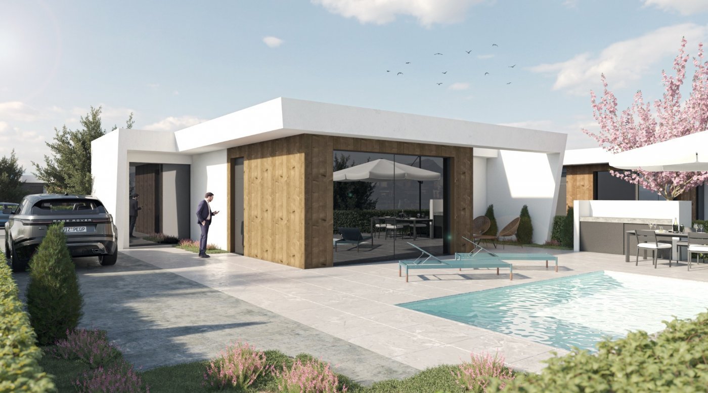 NEW BUILD ONE LEVEL VILLAS IN ALTAONA GOLF RESORT, MURCIA 6 1 76