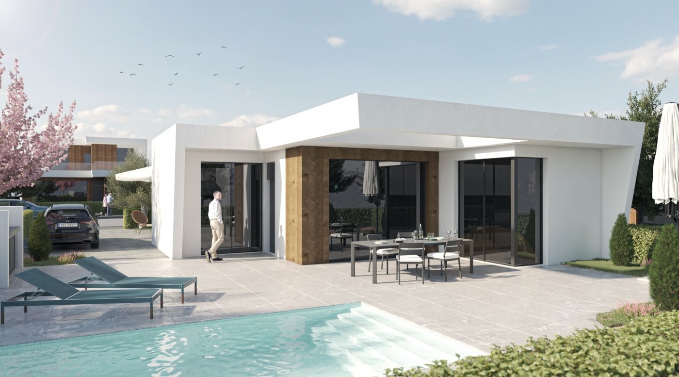 NEW BUILD ONE LEVEL VILLAS IN ALTAONA GOLF RESORT, MURCIA 9 1 63