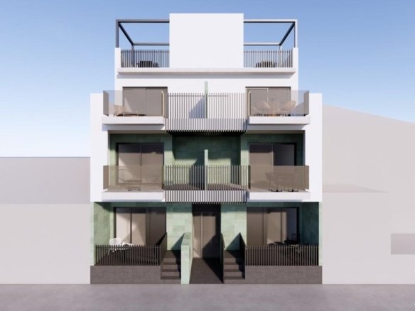 New Mediterranean Apartments Just 100 m from the Beach in Torre de la Horadada 6 1 14