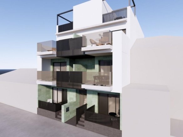 New Mediterranean Apartments Just 100 m from the Beach in Torre de la Horadada 8 1 14