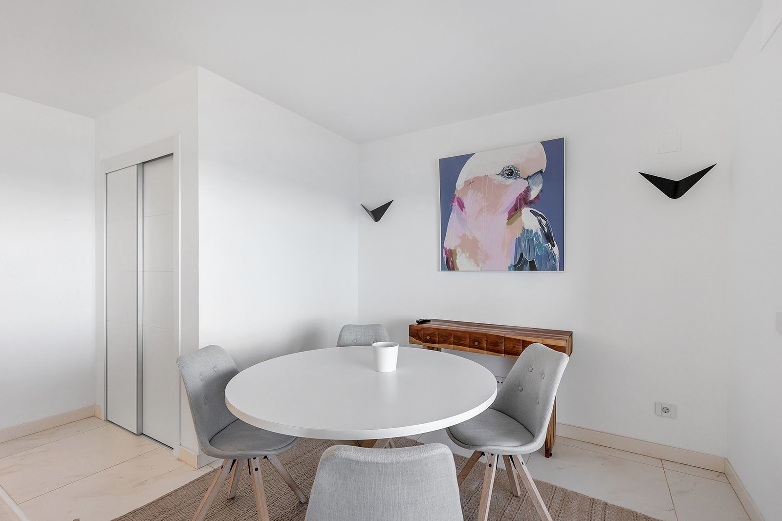 Posidonia y panorama mar