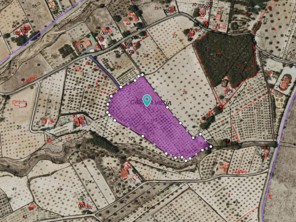 22,499 m² Land in Sax - Caza De Casa