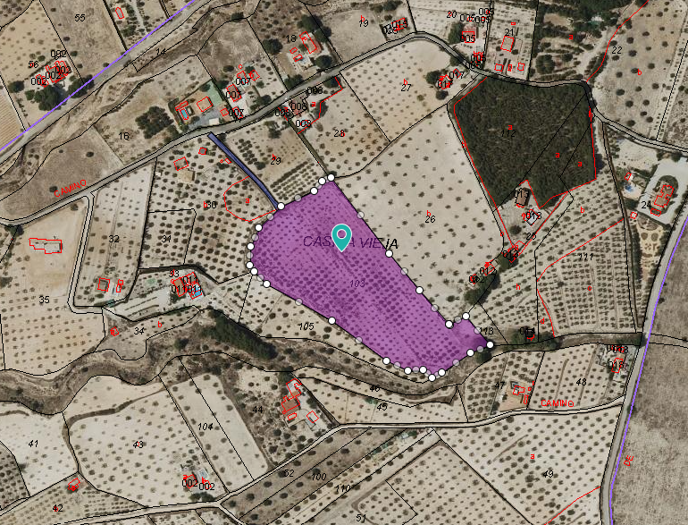 22,499 m² Land in Sax - Caza De Casa