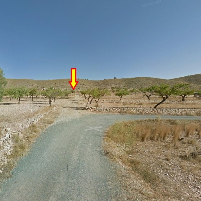 2,500 m² Land in Hondón de las Nieves - Caza De Casa