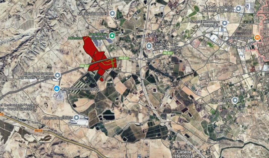 453,082 m² Land in Las Torres de Cotillas - Caza De Casa