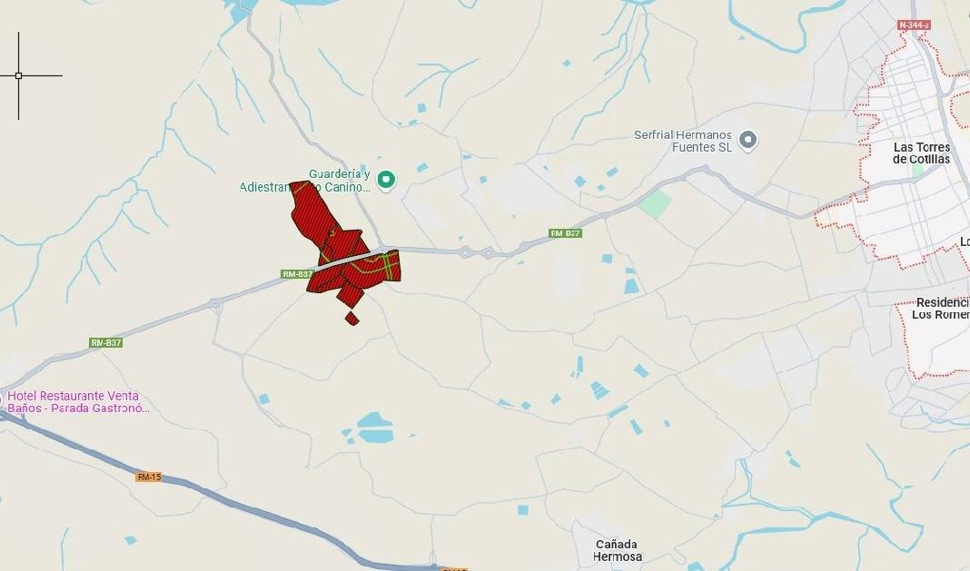 453,082 m² Land in Las Torres de Cotillas - Caza De Casa
