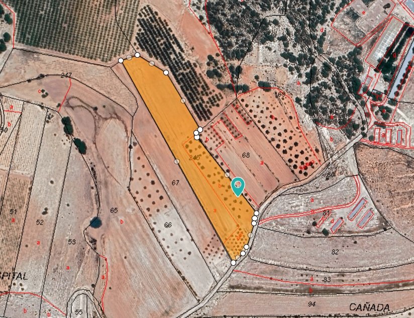 17,098 m² Land in Monóvar/Monóver - Caza De Casa