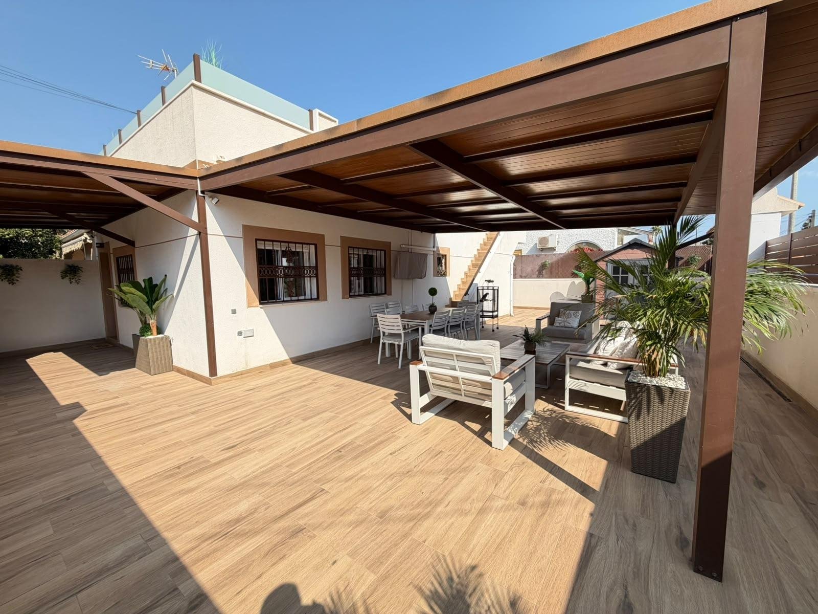 3-1 2 Bedroom 1 Bathroom Town House in Torrevieja - Caza De Casa