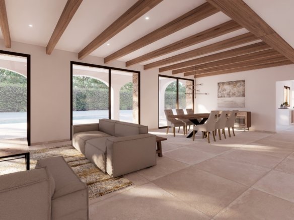 4 Bedroom 4 Bathroom finca in Benissa - Caza De Casa