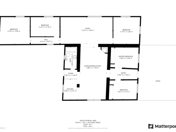 5 Bed 1 Bath Town House in Albatera - Caza De Casa