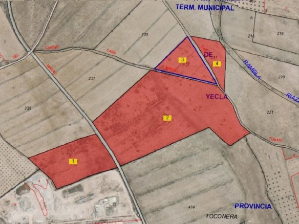 95,000 m² Land in Yecla - Caza De Casa