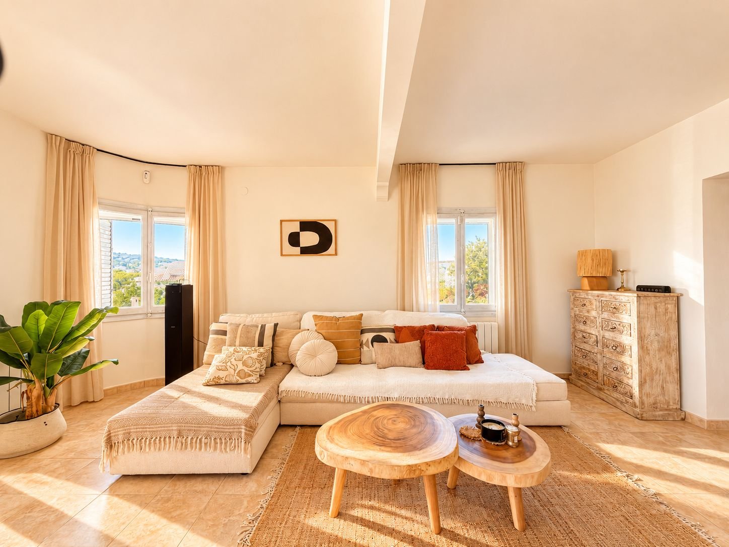 BohoVillainMorairabyMIG15 4 Bedroom 2 Bathroom villa in Moraira - Caza De Casa