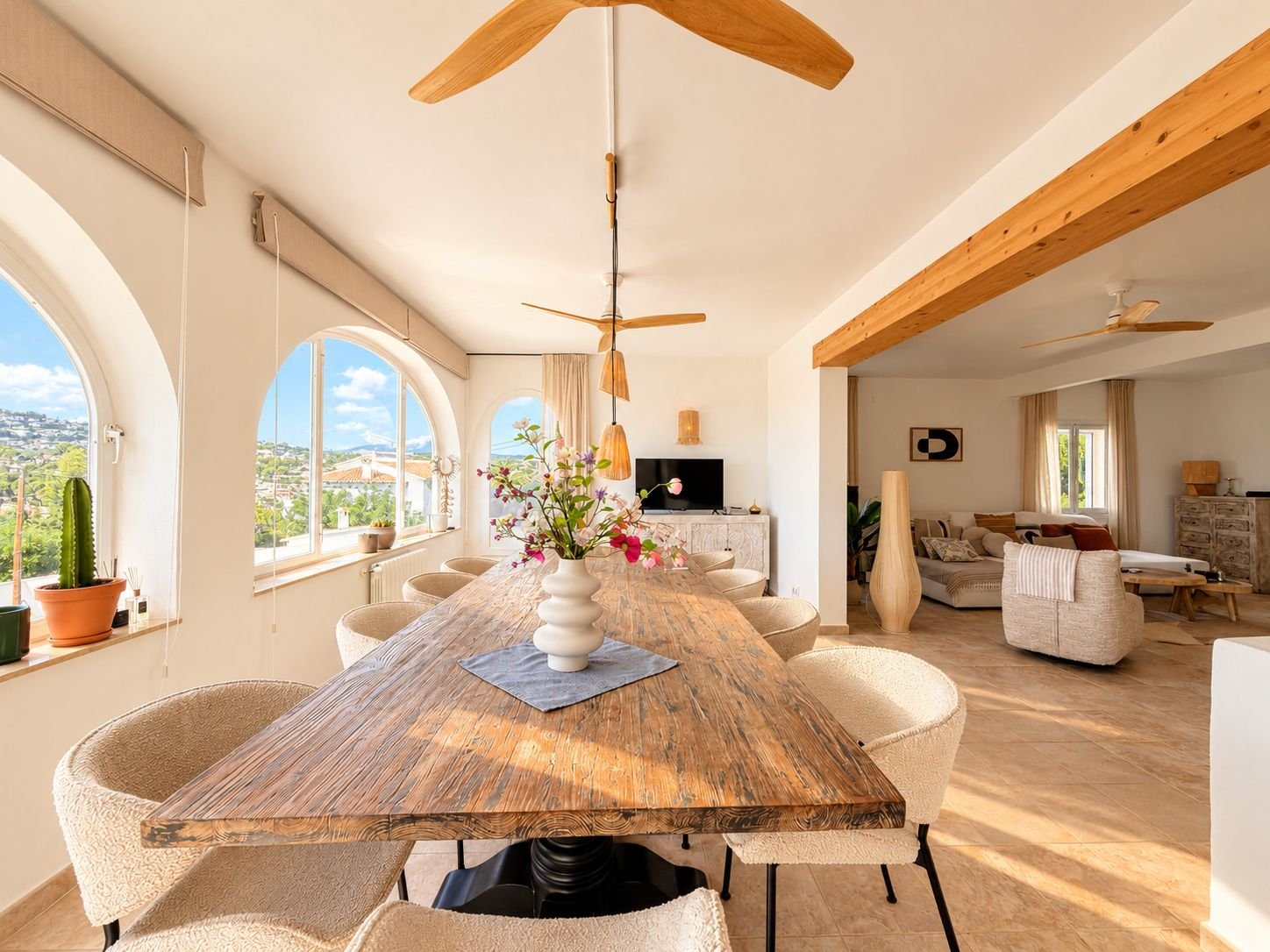 BohoVillainMorairabyMIG23 4 Bedroom 2 Bathroom villa in Moraira - Caza De Casa