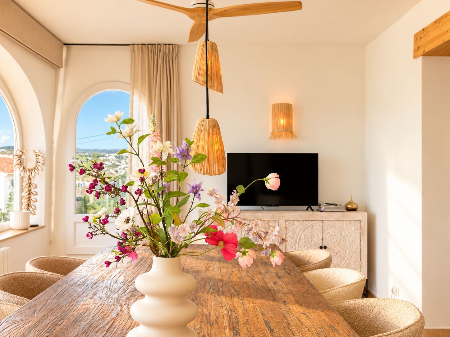 BohoVillainMorairabyMIG24 4 Bedroom 2 Bathroom villa in Moraira - Caza De Casa