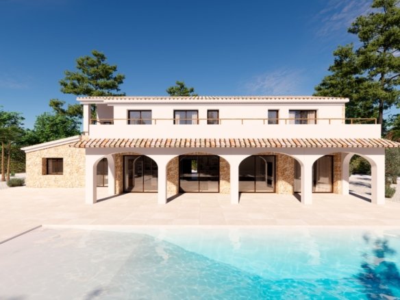 4 Bedroom 4 Bathroom finca in Benissa - Caza De Casa