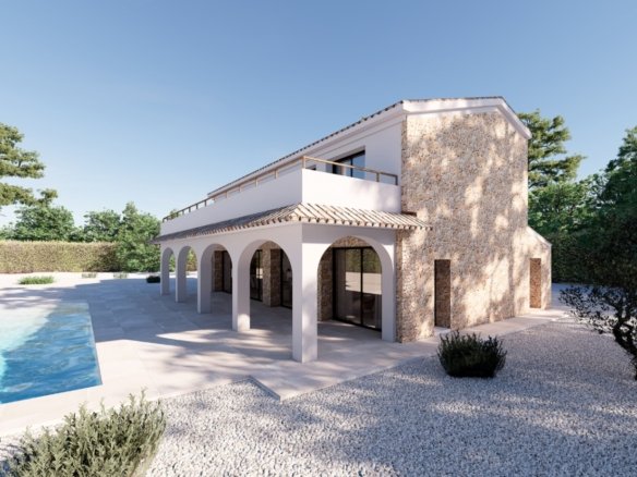 4 Bedroom 4 Bathroom finca in Benissa - Caza De Casa