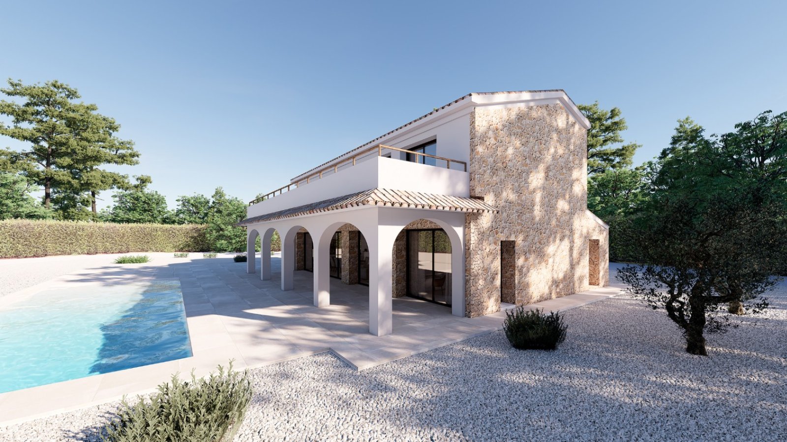 4 Bedroom 4 Bathroom finca in Benissa - Caza De Casa