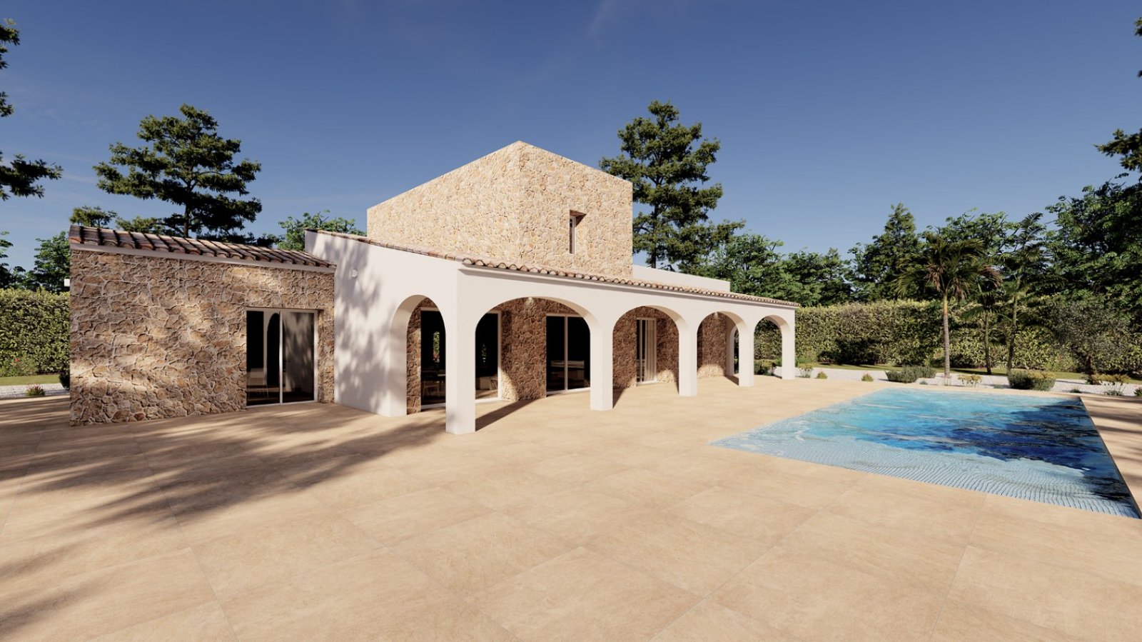 3 Bedroom 3 Bathroom finca in Benissa - Caza De Casa