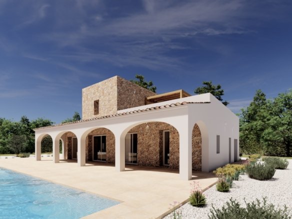 3 Bedroom 3 Bathroom finca in Benissa - Caza De Casa