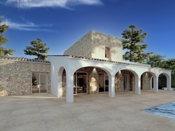 3 Bedroom 3 Bathroom finca in Benissa - Caza De Casa