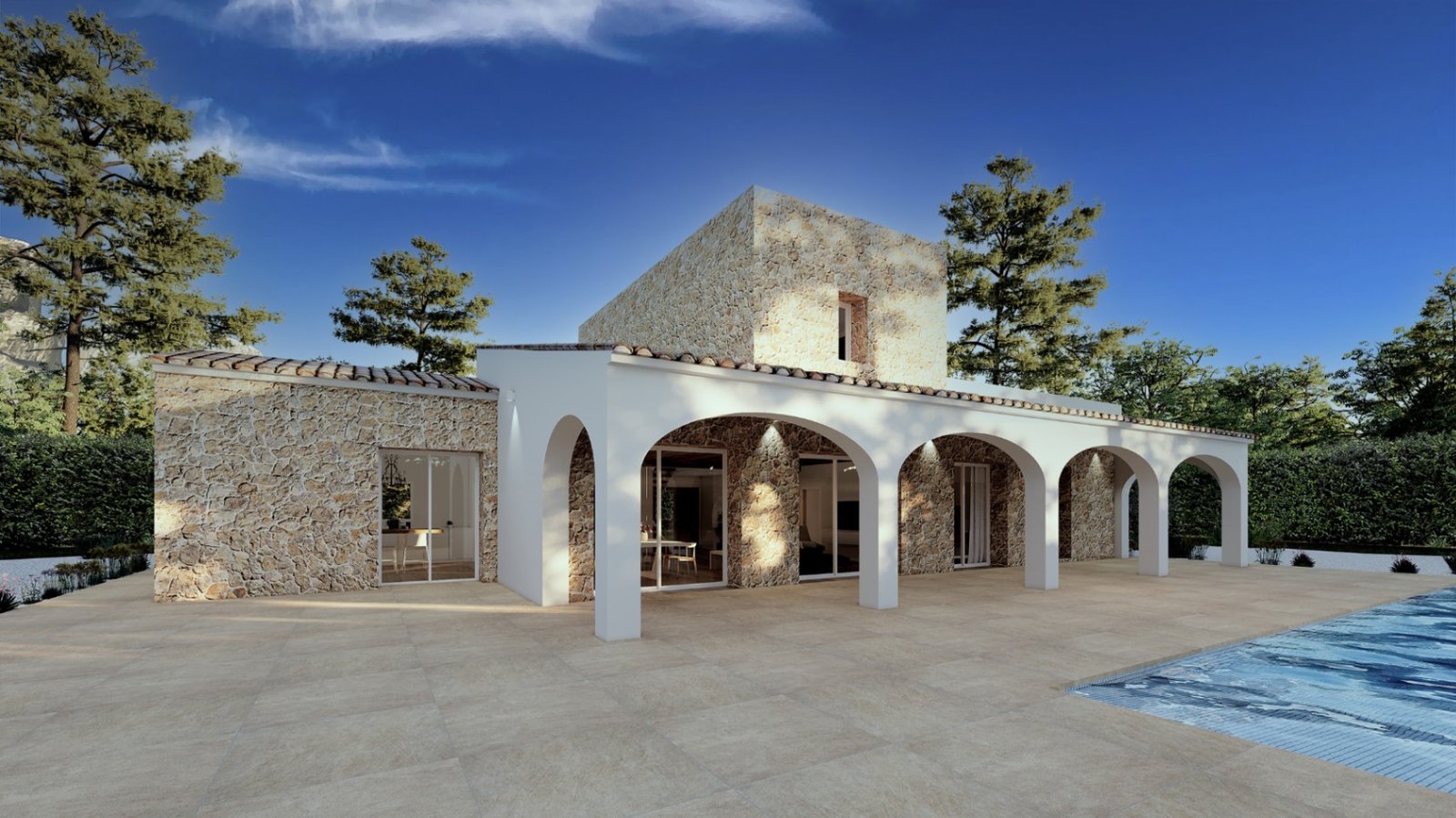 3 Bedroom 3 Bathroom finca in Benissa - Caza De Casa