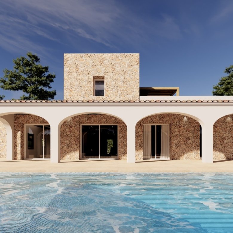 3 Bedroom 3 Bathroom finca in Benissa - Caza De Casa
