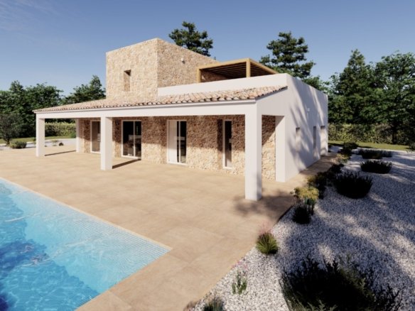 3 Bedroom 3 Bathroom finca in Benissa - Caza De Casa
