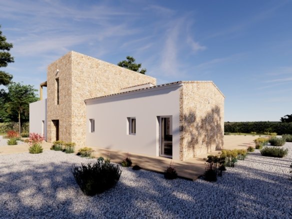 3 Bedroom 3 Bathroom finca in Benissa - Caza De Casa