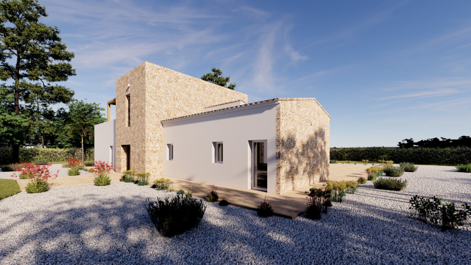 3 Bedroom 3 Bathroom finca in Benissa - Caza De Casa