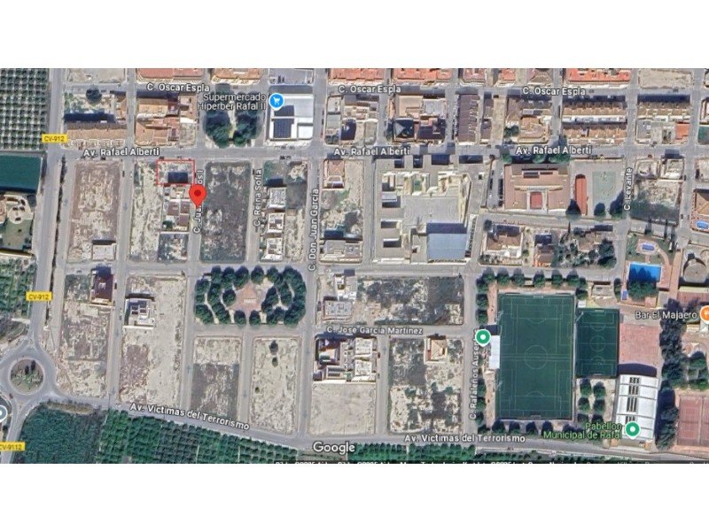 606 m² Land in Rafal - Caza De Casa