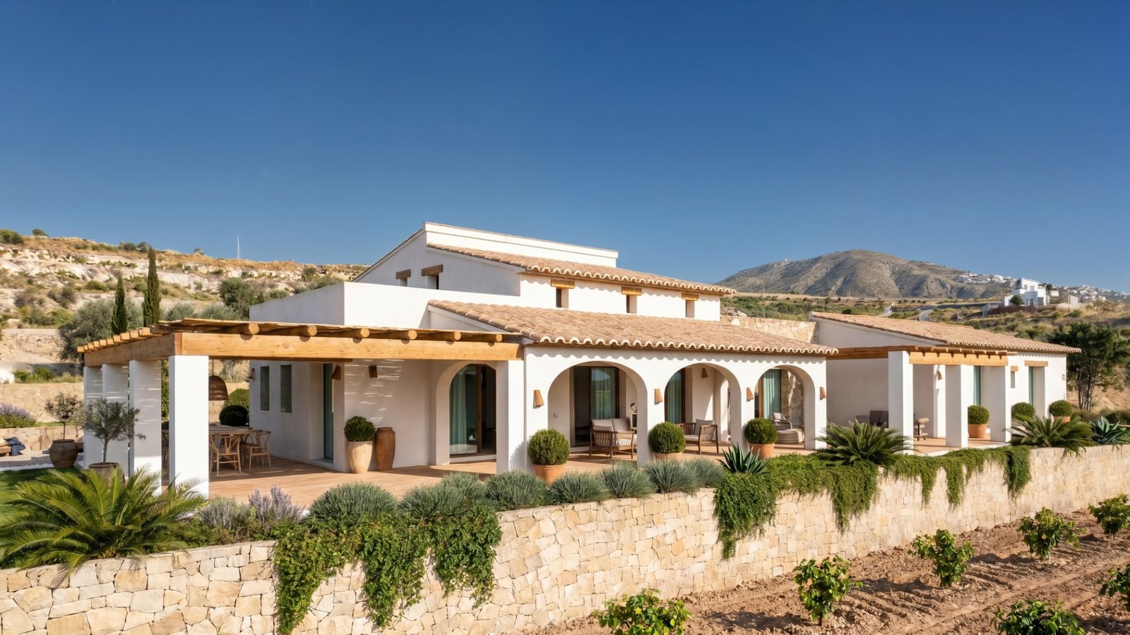 VISTA1E 4 Bedroom 4 Bathroom finca in Moraira - Caza De Casa