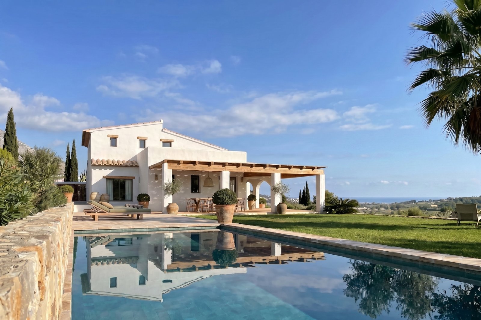 VISTA2F 4 Bedroom 4 Bathroom finca in Moraira - Caza De Casa