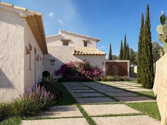 4 Bedroom 4 Bathroom finca in Moraira - Caza De Casa
