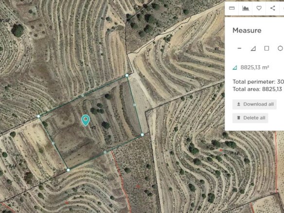 8,825 m² Land in Jumilla - Caza De Casa