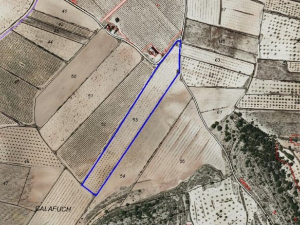 Land in Monóvar/Monóver - Caza De Casa