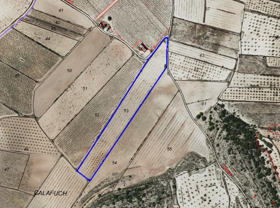 Land in Monóvar/Monóver - Caza De Casa