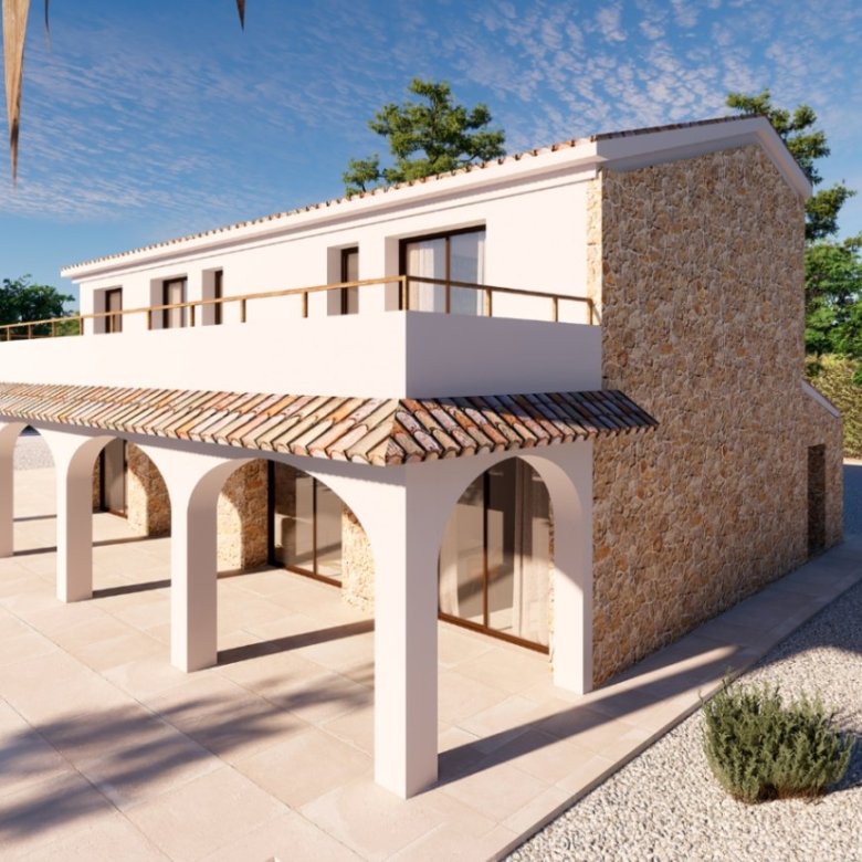 4 Bedroom 4 Bathroom finca in Benissa - Caza De Casa