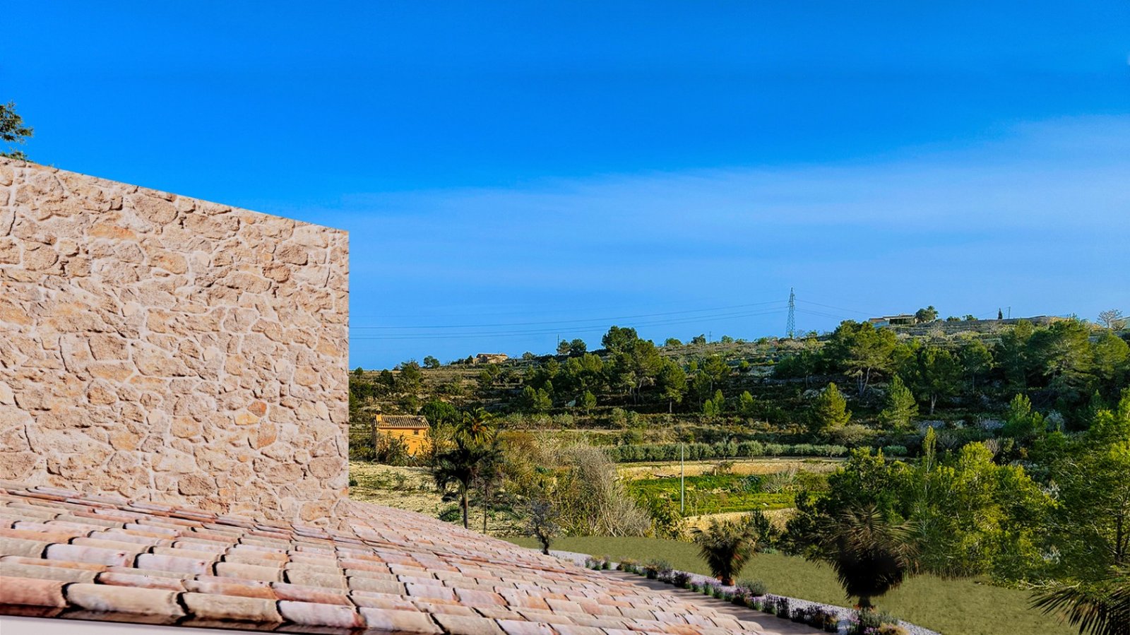 3 Bedroom 3 Bathroom finca in Benissa - Caza De Casa