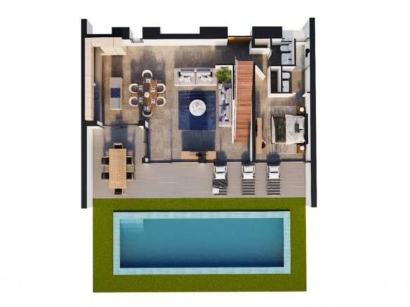 3 Bedroom 3 Bathroom villa in Calpe - Caza De Casa