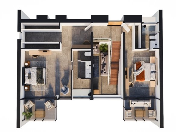 3 Bedroom 3 Bathroom villa in Calpe - Caza De Casa