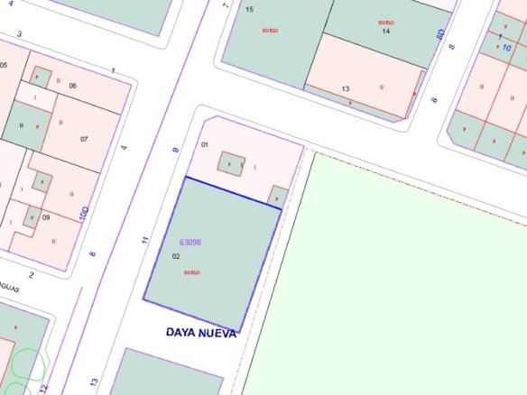 497 m² Land in Daya Nueva - Caza De Casa