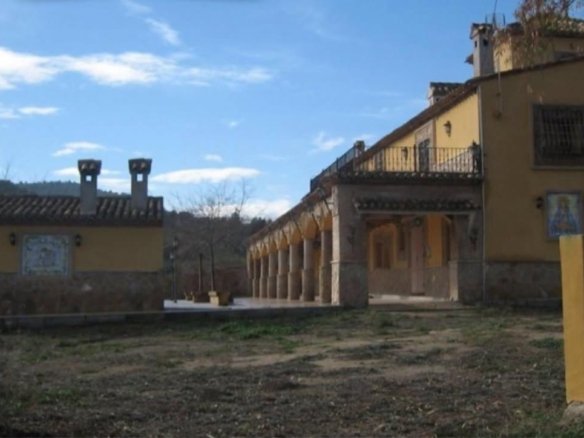 Side view of the estate with tower, Lorca