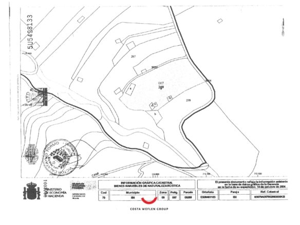 10,035 m² Land in Ibi - Caza De Casa