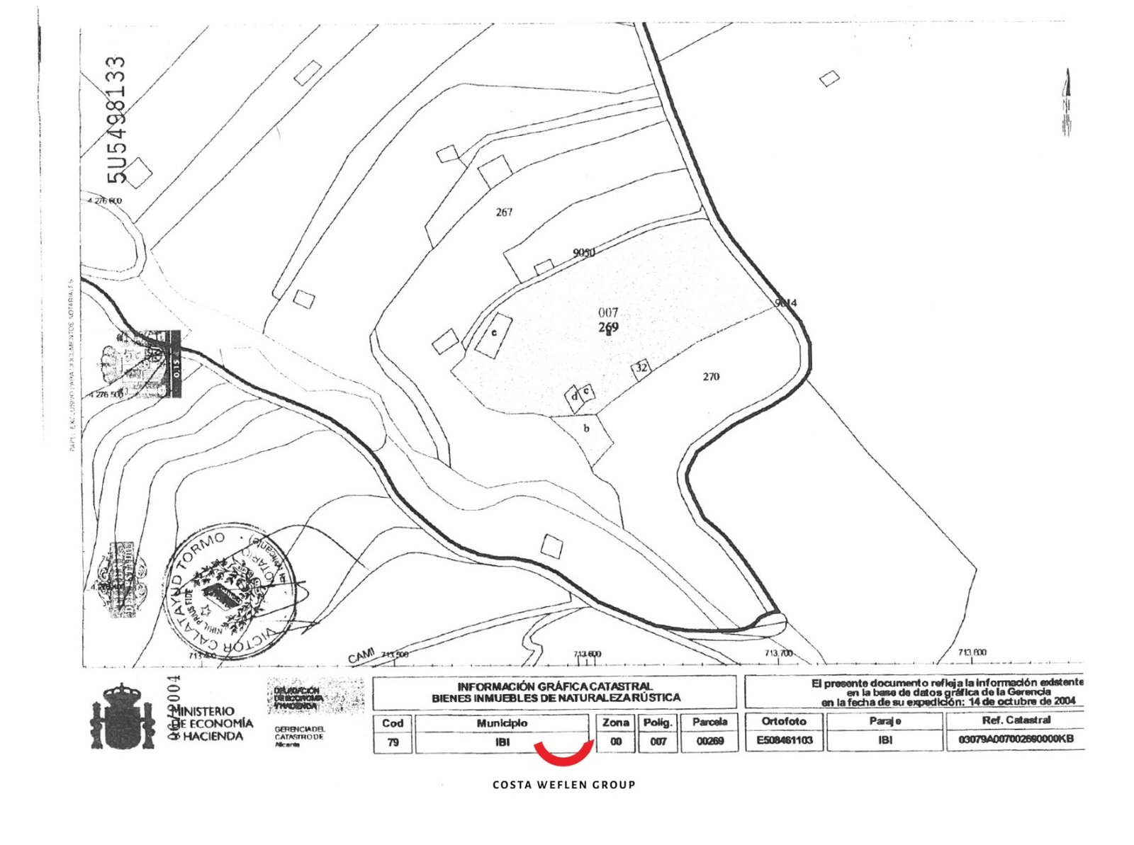 10,035 m² Land in Ibi - Caza De Casa