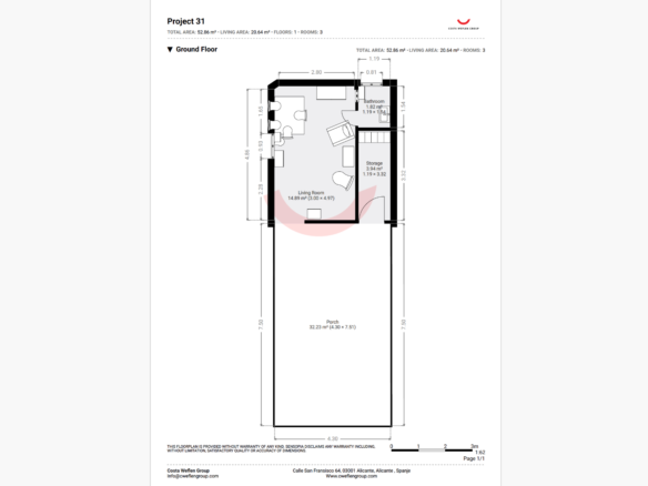 10,035 m² Land in Ibi - Caza De Casa