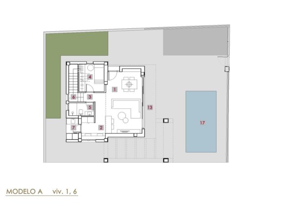 5 Bedroom 4 Bathroom Villa in Villamartin - Caza De Casa