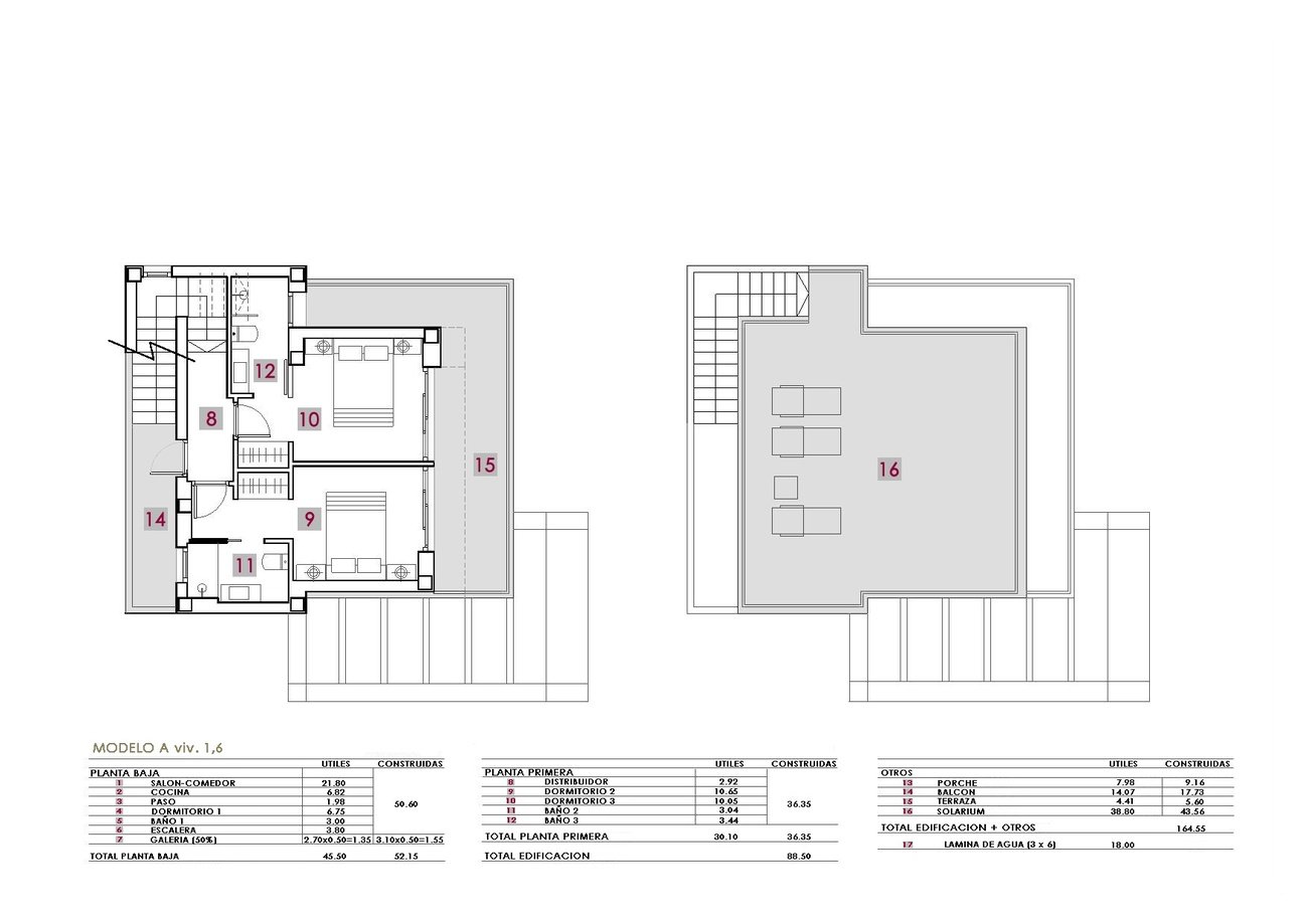 5 Bedroom 4 Bathroom Villa in Villamartin - Caza De Casa