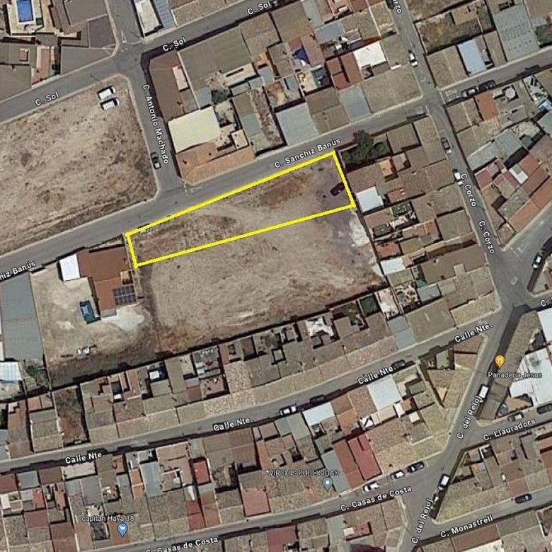 553 m² Land in Pinoso - Caza De Casa