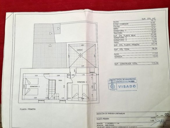 3 Bedroom 1 Bathroom Townhouse in Sax - Caza De Casa