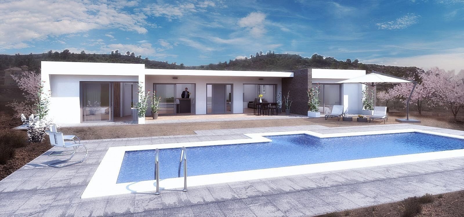 4 Bedroom 3 Bathroom Detached Villa in Pinoso - Caza De Casa